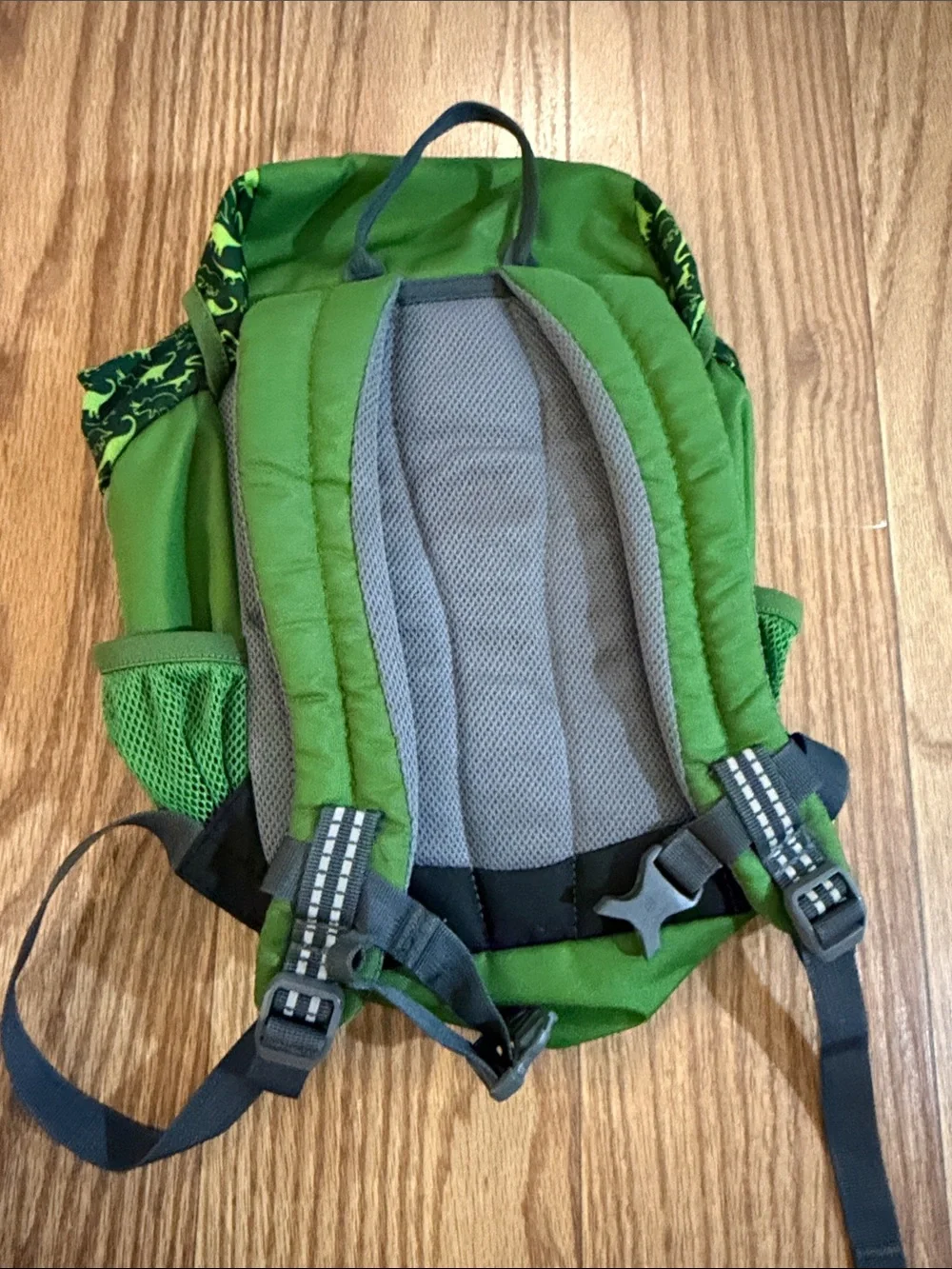 Deuter Kids Green Dinosaur Backpack - Deuter Schmuse Bär